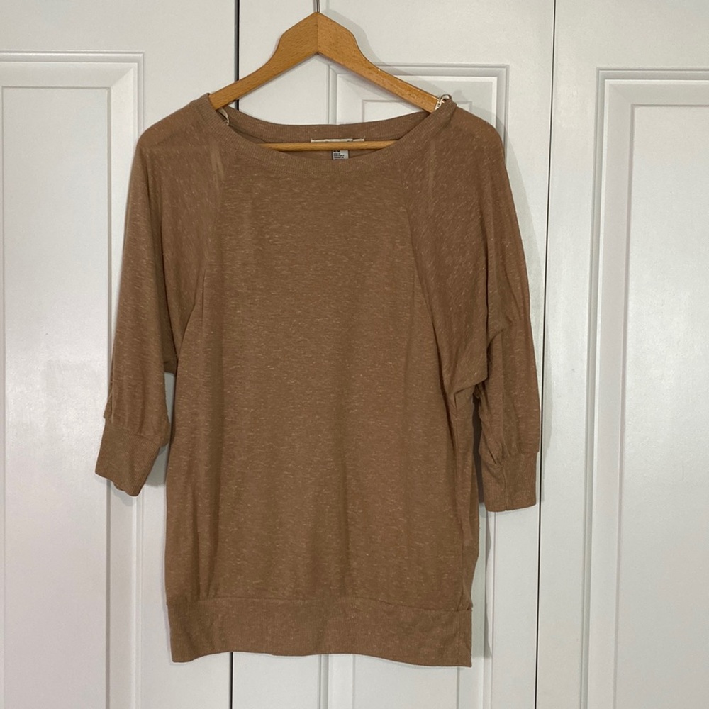 Forever 21 Light Brown Top Size M